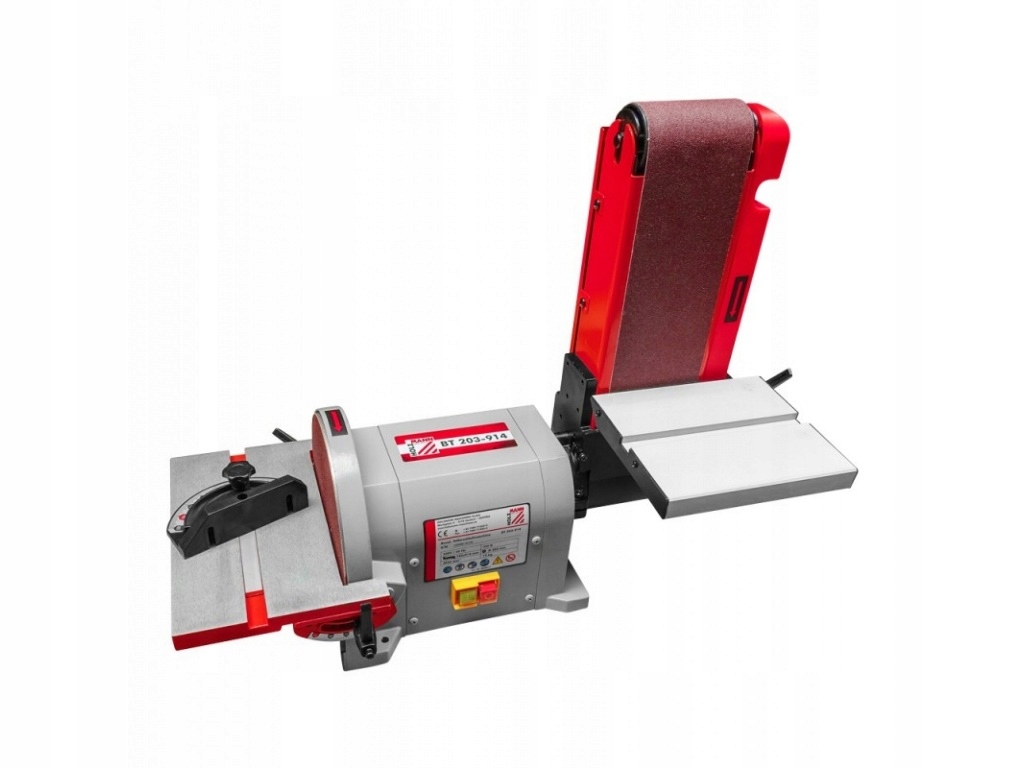 Szlifierka taśmowa talerzowa 550W Holzmann