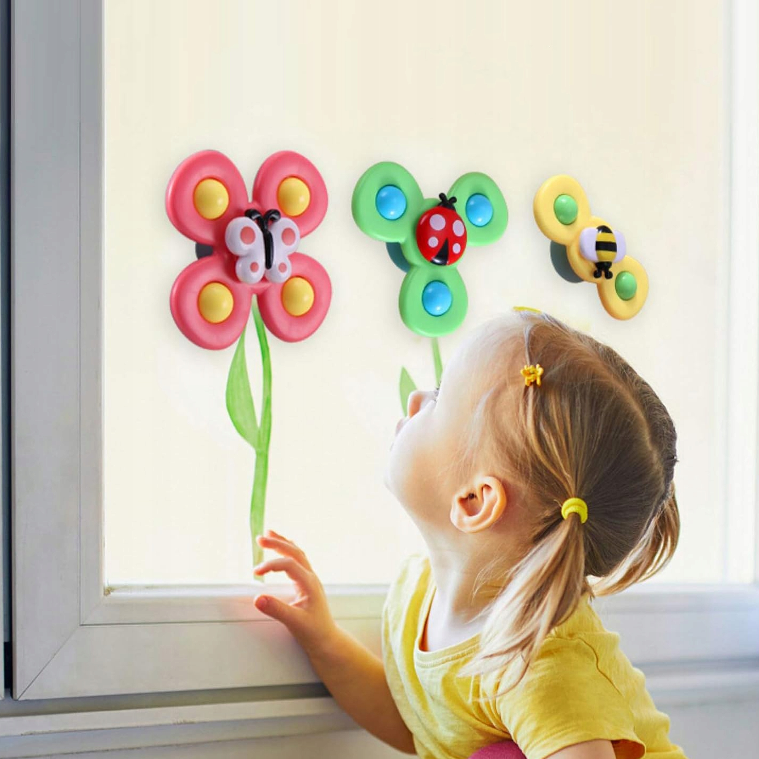 SPINER FIDGET SPINNER ZABAWKA SENSORYCZNA GRZECHOTKA DO KĄPIELI ZESTAW Kod producenta SPINNER ZABAWKI 3 SZTUK