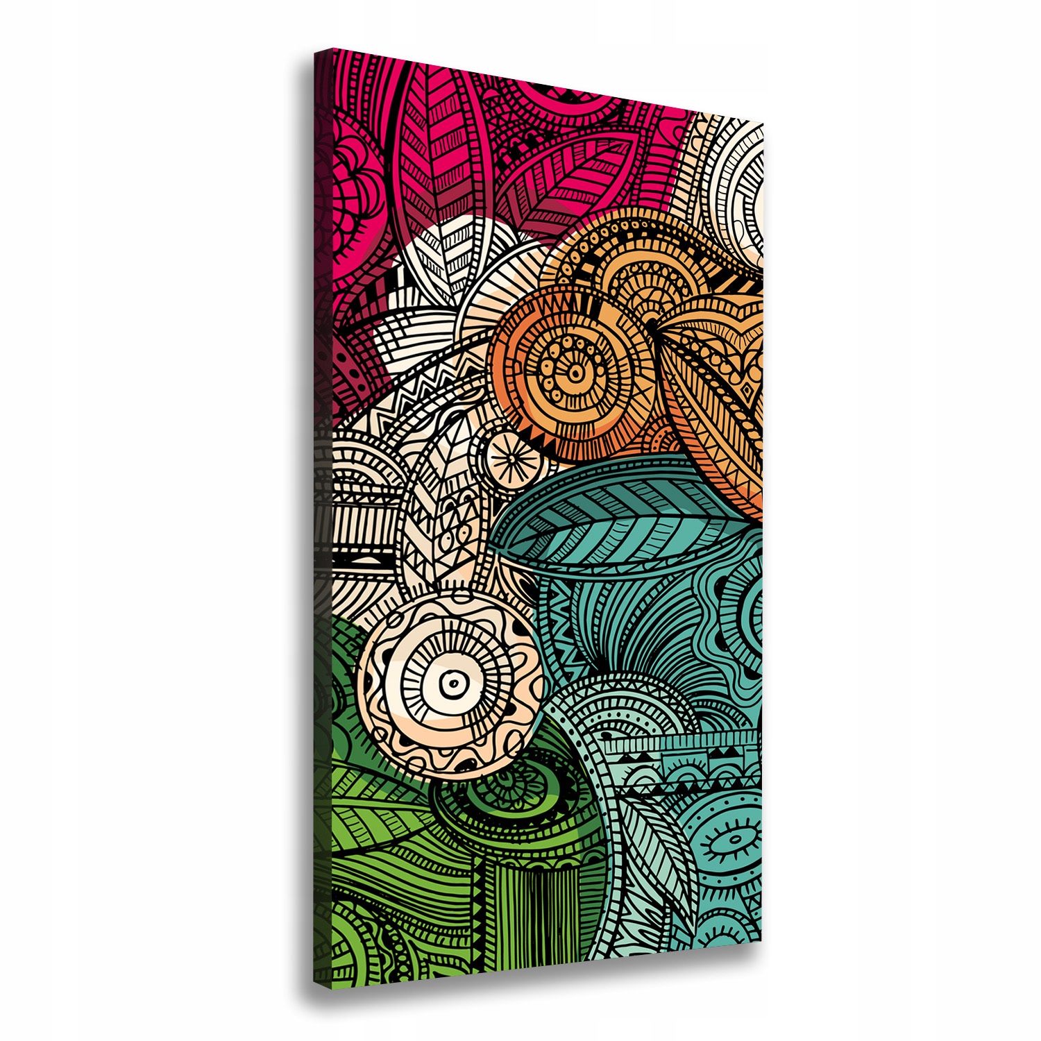 

Foto obraz na płótnie Abstrakcyjne pióra 60x120 cm