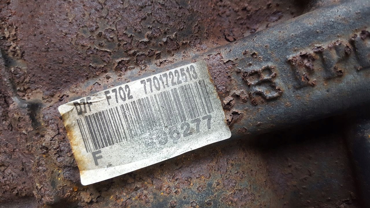 engine D7F F792 Renault Twingo 1,2
