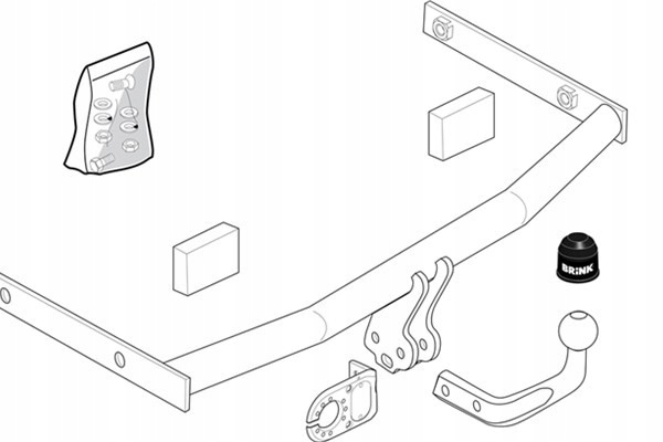 Tažné Zariadenie Seat Ibiza III (6L1) 02- BRN366300
