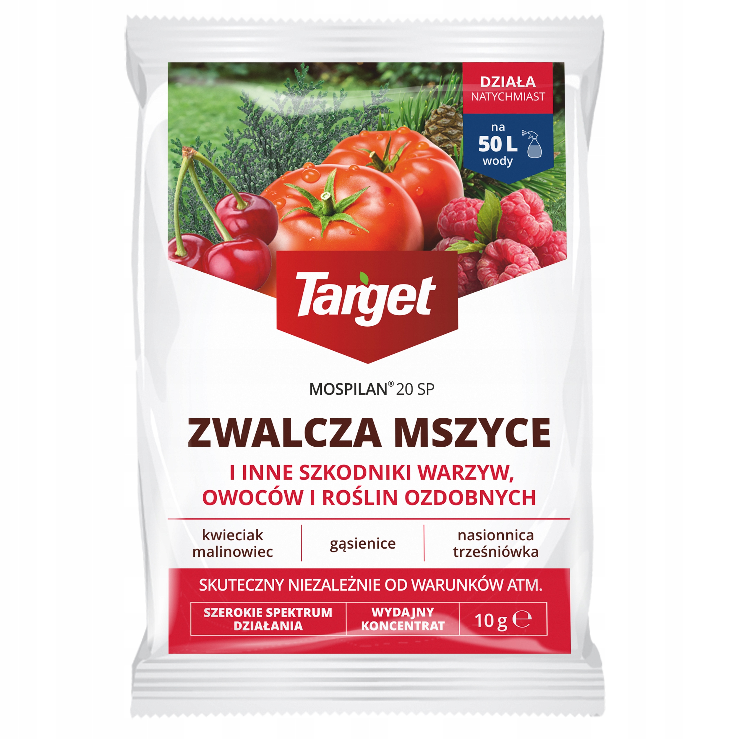 

Mospilan 20SP 10g na mszyce owoce warzywa ozdobne