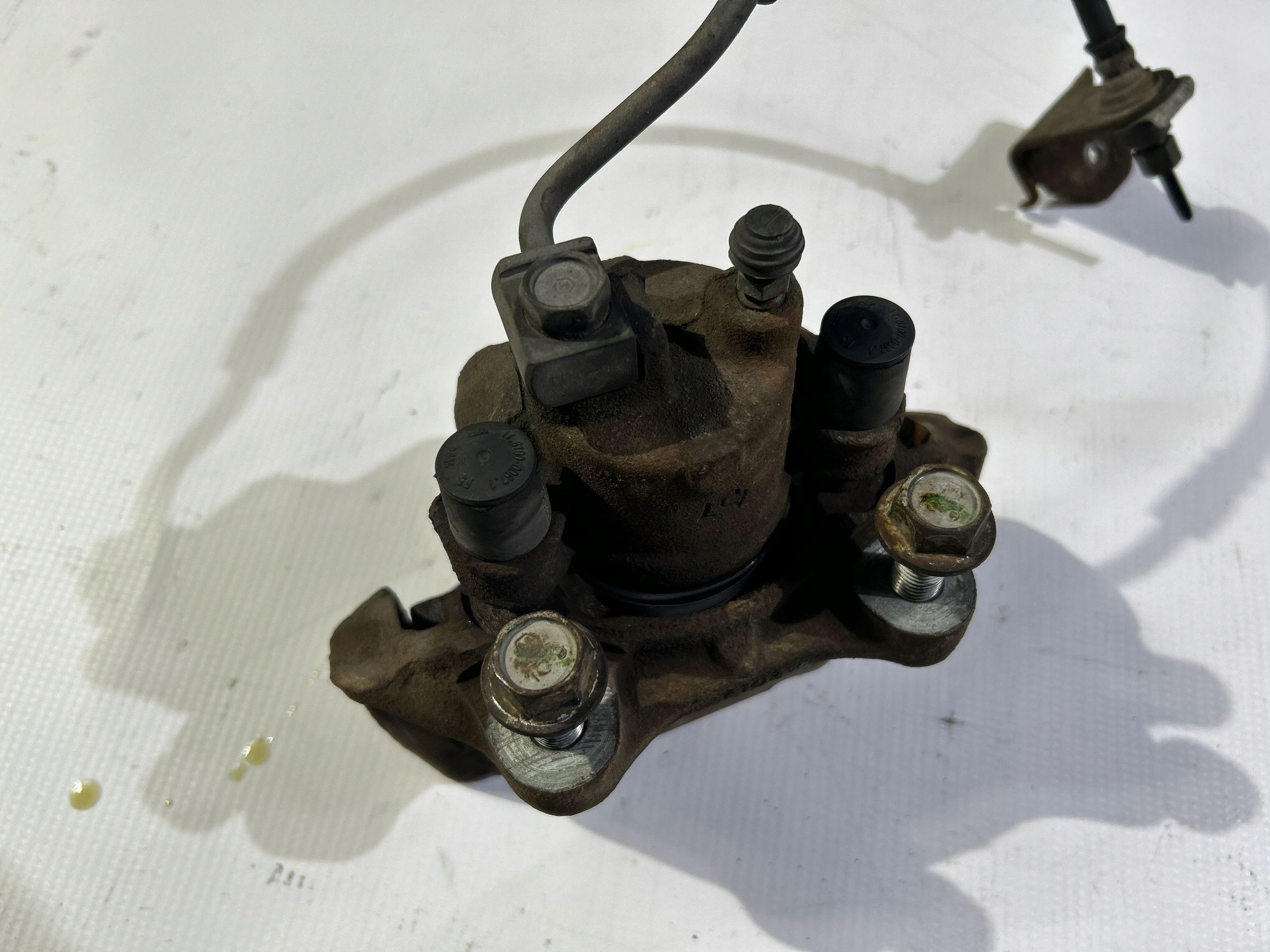 caliper wiring brake rear part rear right Dodge Durango 2014