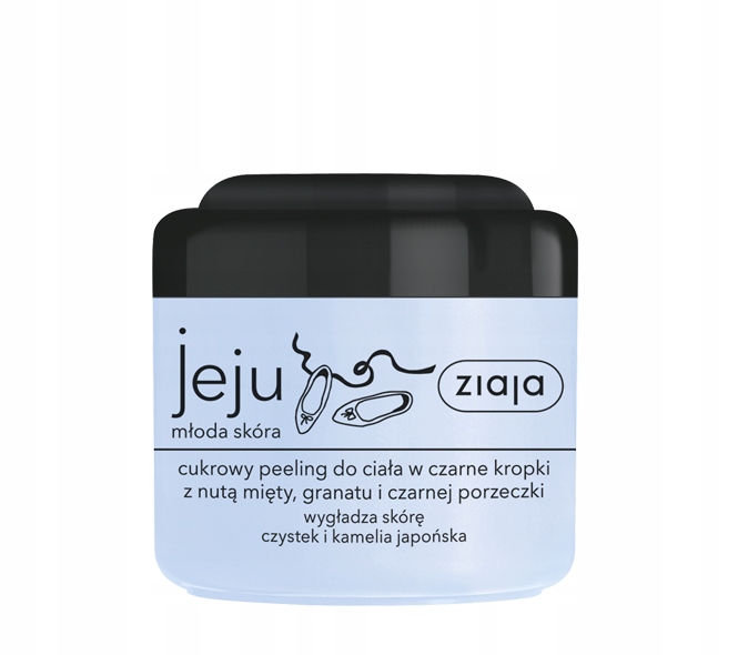 

Ziaja Jeju Cukrowy Peeling Do Ciała W Czarne Kropk
