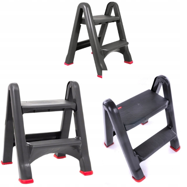 

Taboret Drabinka Składana Stołek Domowy Do 150 kg