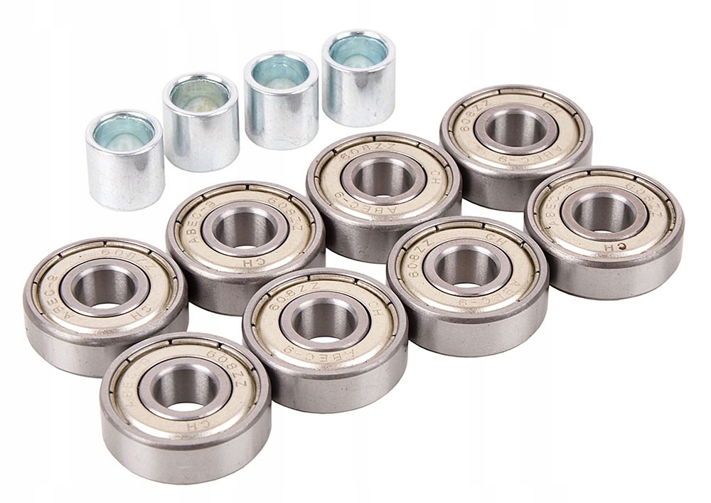 Łożyska do rolek hulajnogi 8x abec5 zestaw tulejki molti Kod producenta ABEC5