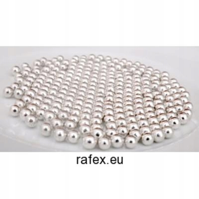 Levně Jedlé perličky stříbrné (5 mm) 1 kg