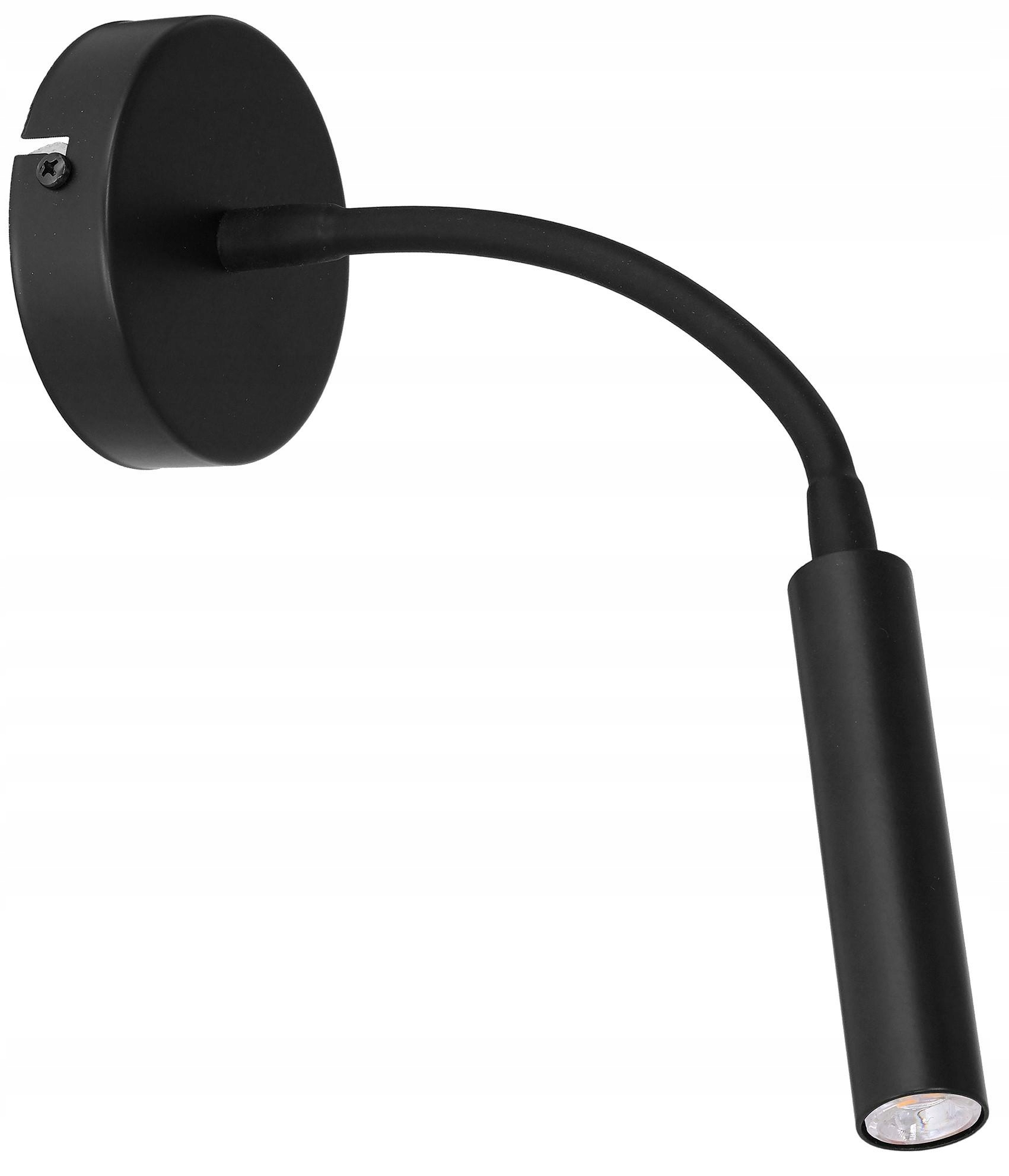 Nástěnná lampa Arden moderní nastavitelná, černá 1xG9 do ložnice