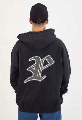 Mikina Prosto S kapucí Zip Ghotic P černá