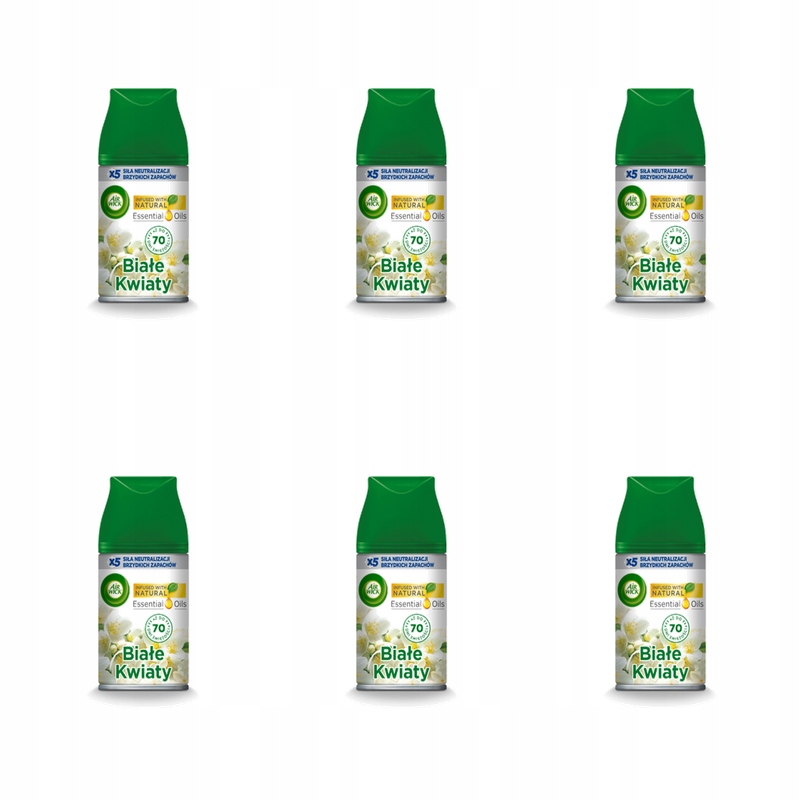 Air Wick Freshmatic Bílé květy/Bílé květy 250 ml Náplň X6