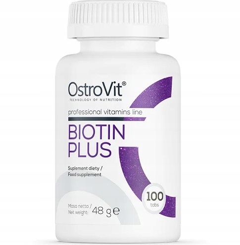 OSTROVIT BIOTIN PLUS 100 TAB