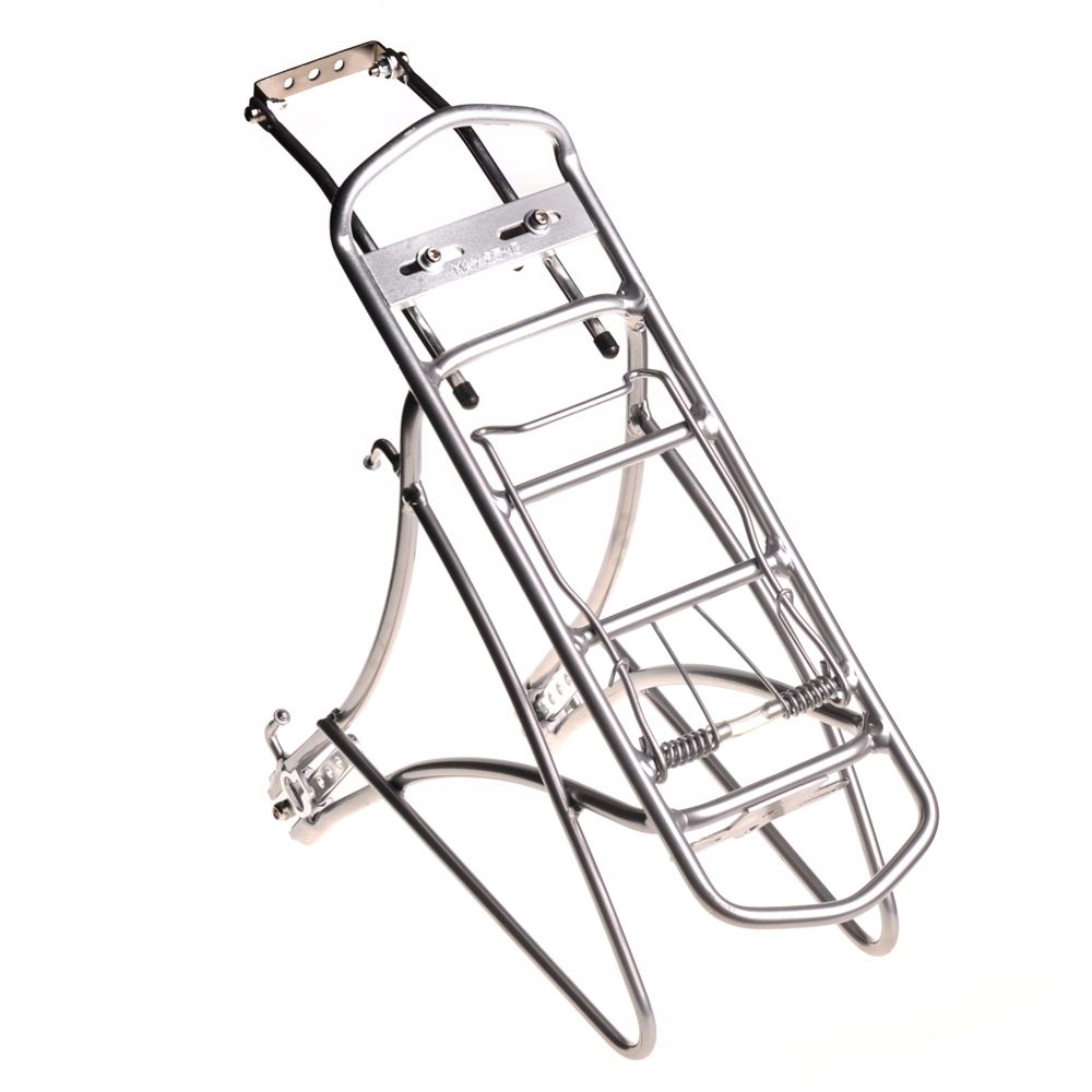 

Bagażnik rowerowy regulowany rower do 25kg srebrny