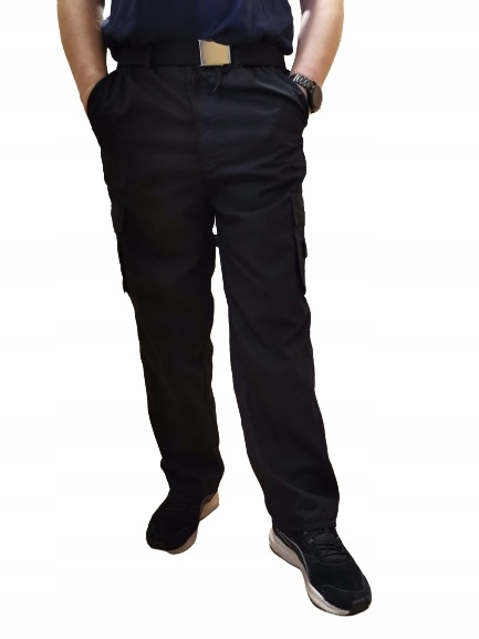 SPODNIE BOJÓWKI CZARNE PAS 80-95 CM r. M