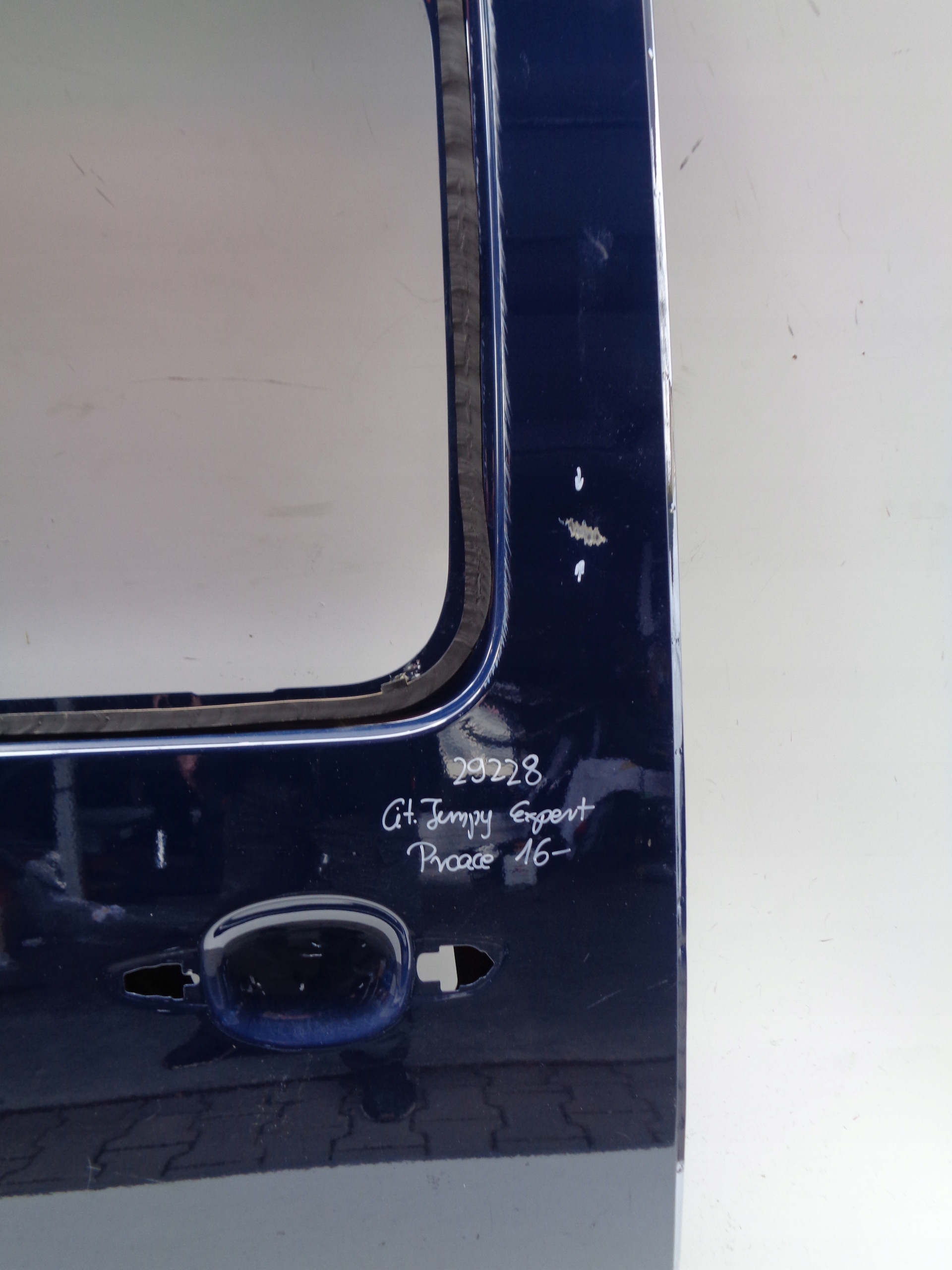 door right rear. sliding CITROEN JUMPY EXPERT
