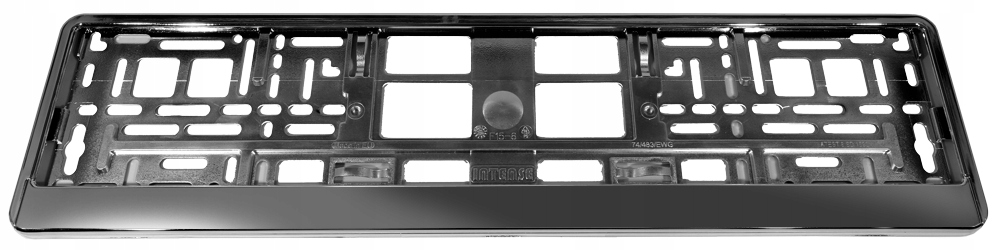 RAMKA RAMKI POD TABLICE METALIZOWANA CHROM Producent inny