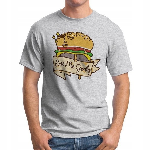 

Koszulka T-Shirt Eat Me Gently Erotic Burger XL