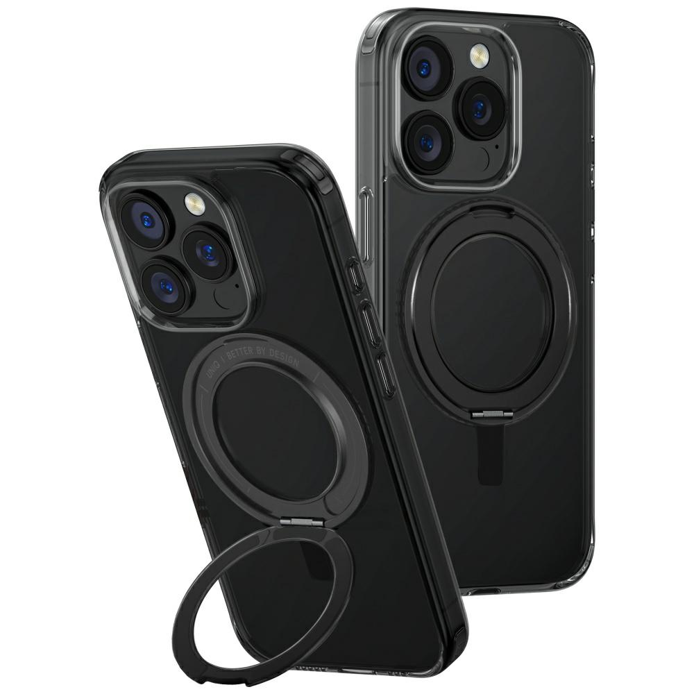 Pouzdro Uniq pro iPhone 16 Pro Max, Kryt s obal a stojánkem