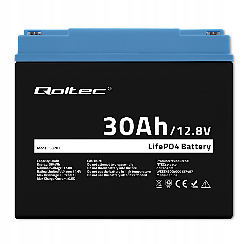 AKUMULATOR 30AH LIFEPO4 12V BMS