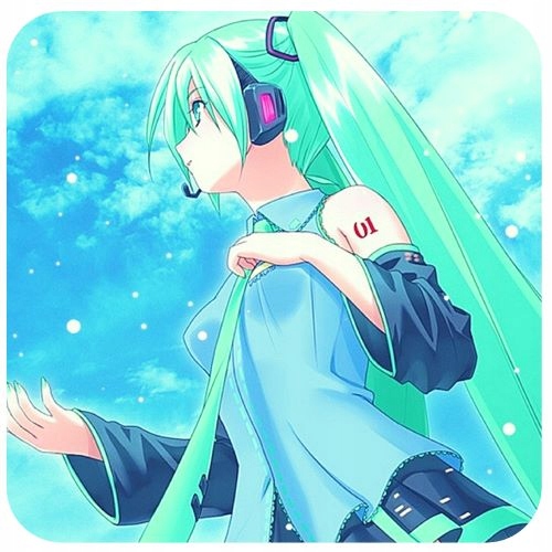 

Vocaloid Hatsune Miku podkładka pod kubek