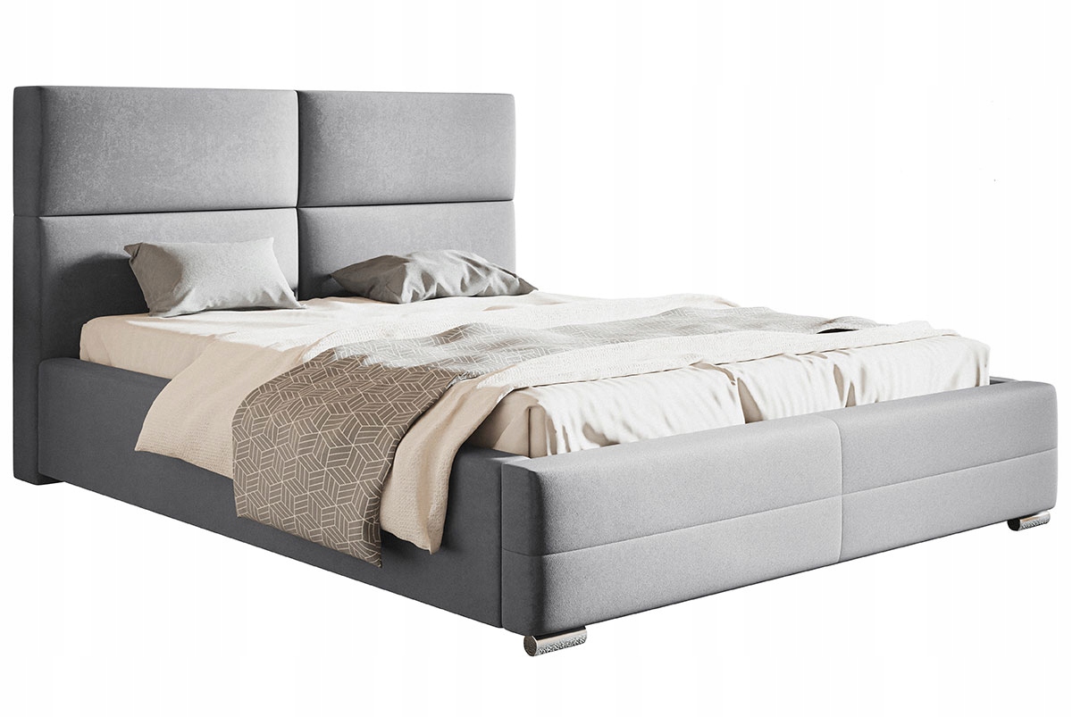 Łóżko tapicerowane LUX 3 200x200 Stelaż + pojemnik