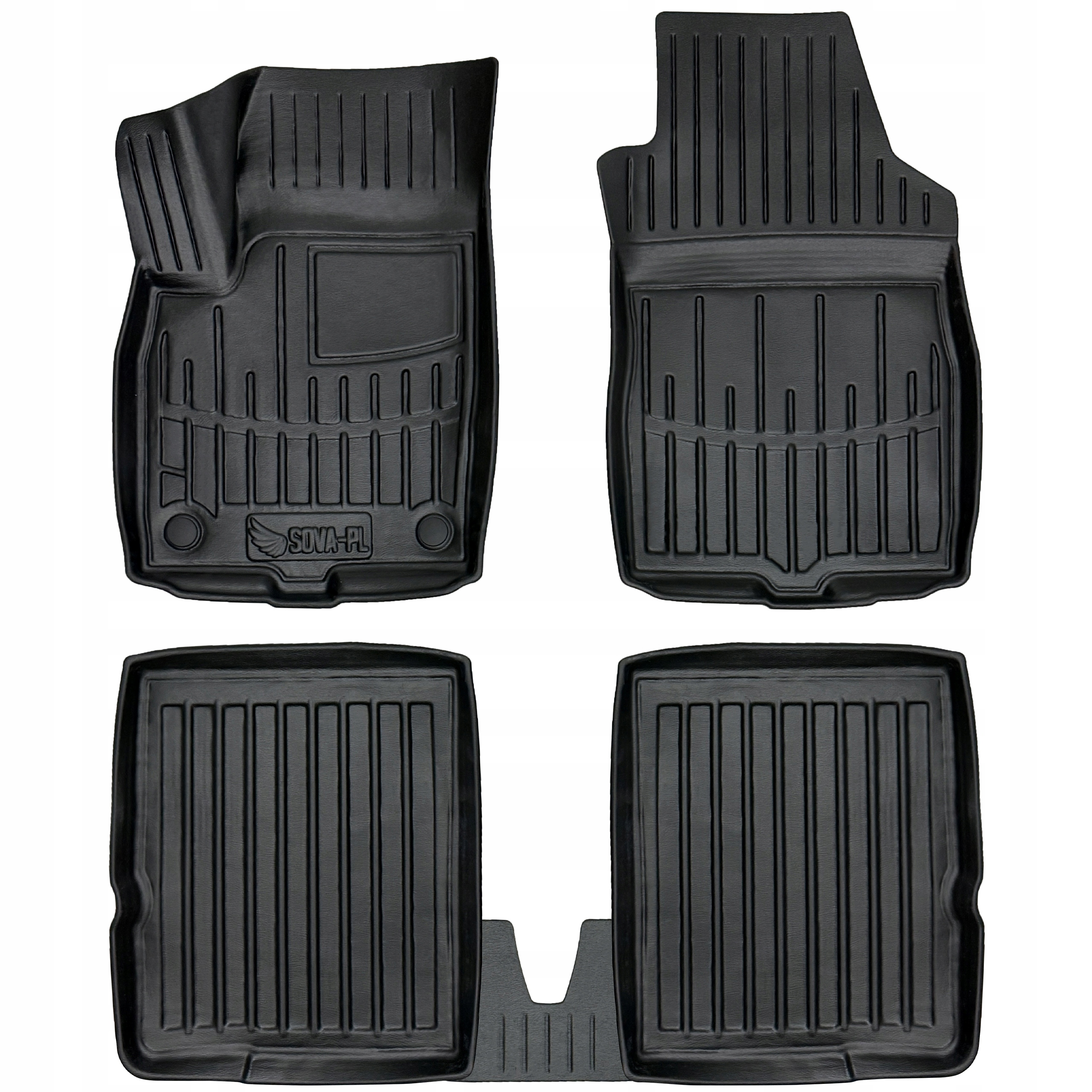 Dywaniki gumowe (tpe) Fiat Panda 2 169 (2003-2012) Hatchback