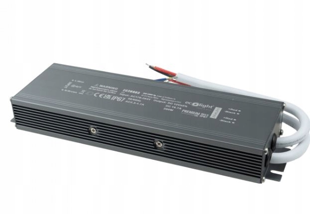 Led zdroj hermetický 200W 12V IP67 Premium Eco Light EC20983