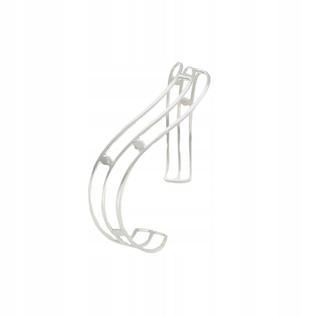 Nasazovací náramek stříbro otevřený