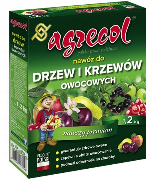 

Nawóz Do Drzew I Krzewów Owocowych 1,2kg Agrecol