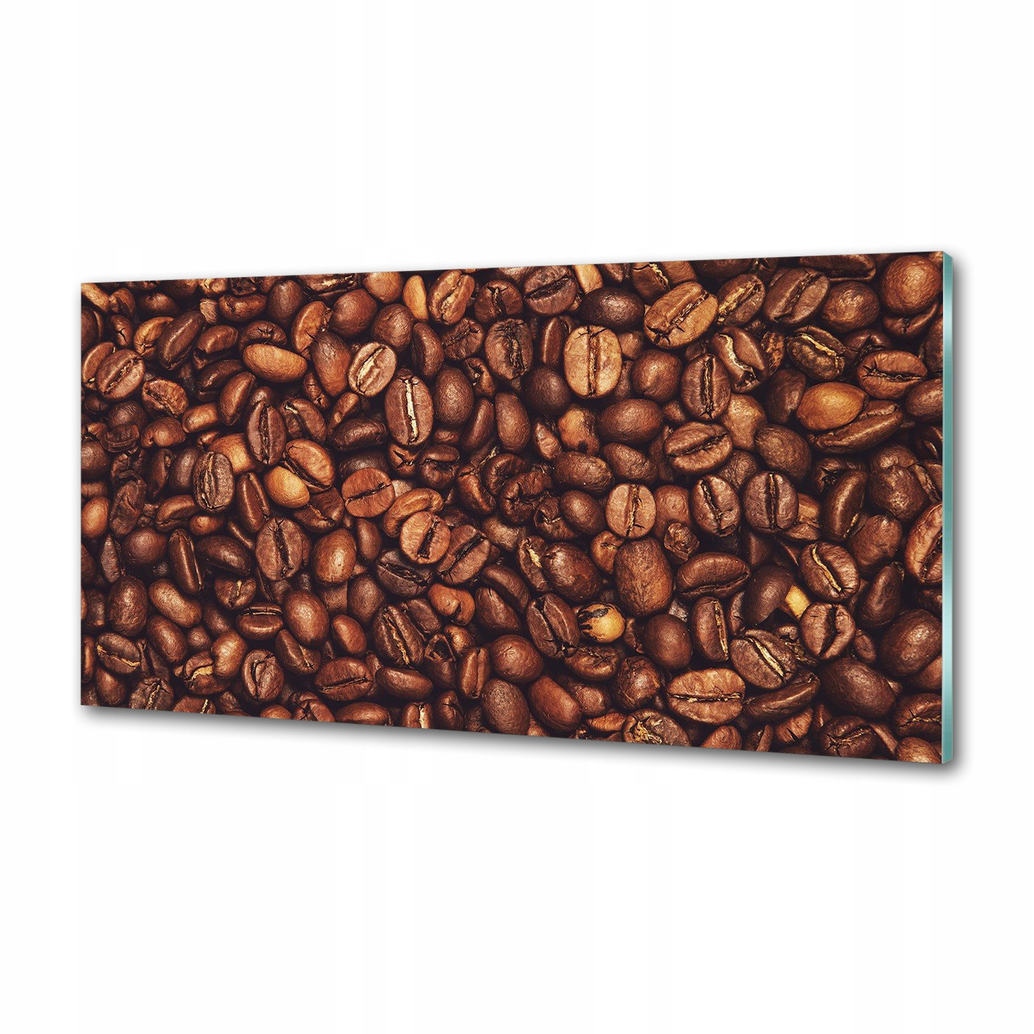 Panel dekor sklo Kávové zrná 100x50 cm Lepidlo