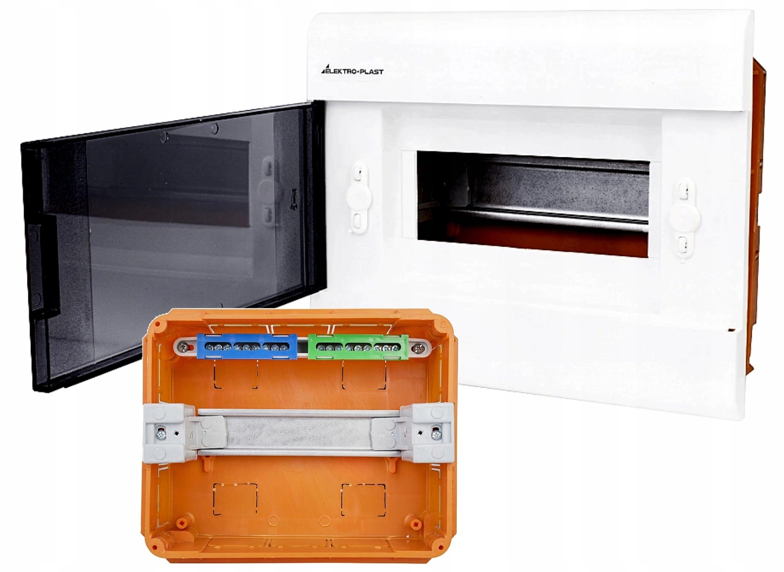 

Rozdzielnica Podtynkowa Skrzynka 1x8 SRp 8 Abs Pc