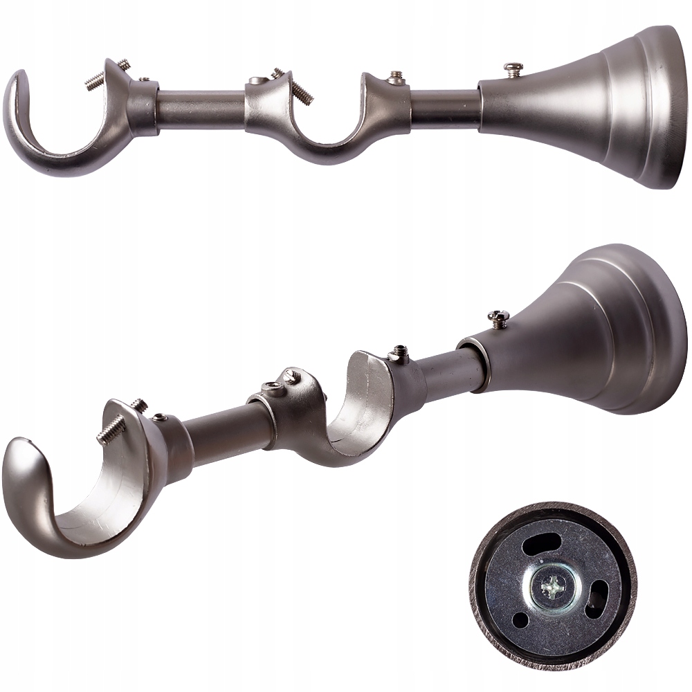 

Wspornik Podwójny 25+19 mm Karnisz Satyna