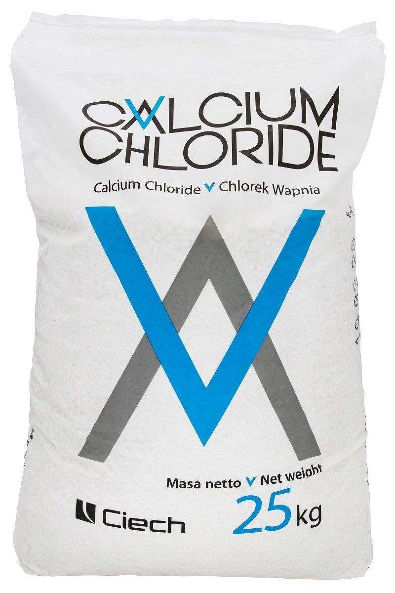 

Chlorek Wapnia (Calcium chloride) 25KG