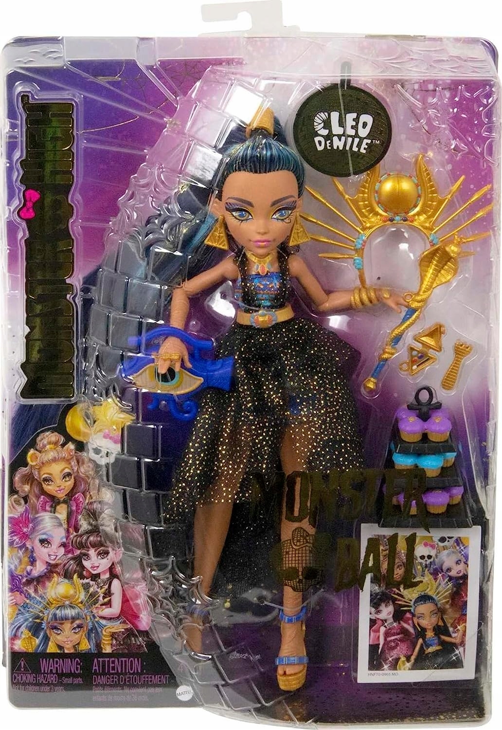 Lalka Mattel Monster High Cleo de Nile 29 cm Marka Mattel