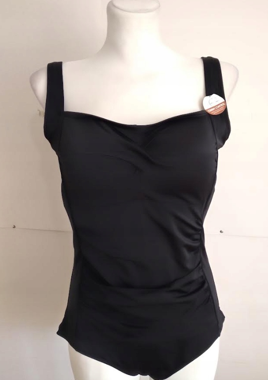 CZARNY KOSTIUM KĄPIELOWY XL