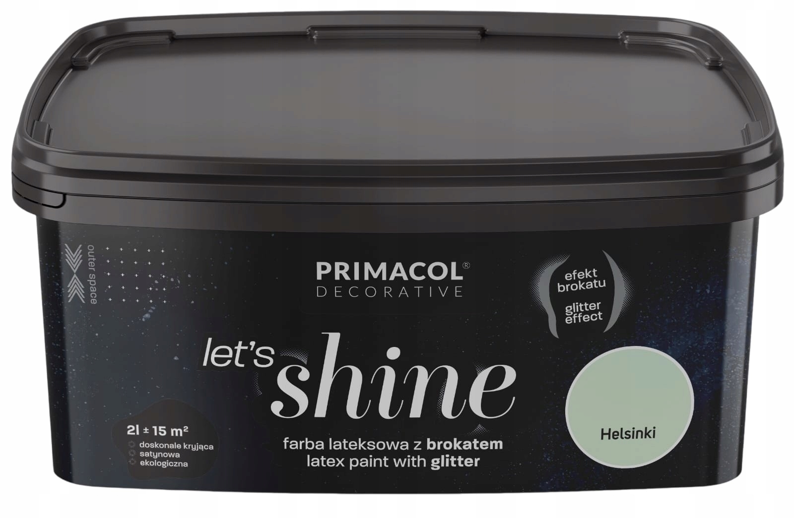 Primacol Decorative Let`s Shine Helsinki Farba Z Brokatem Dekoracyjna 2l