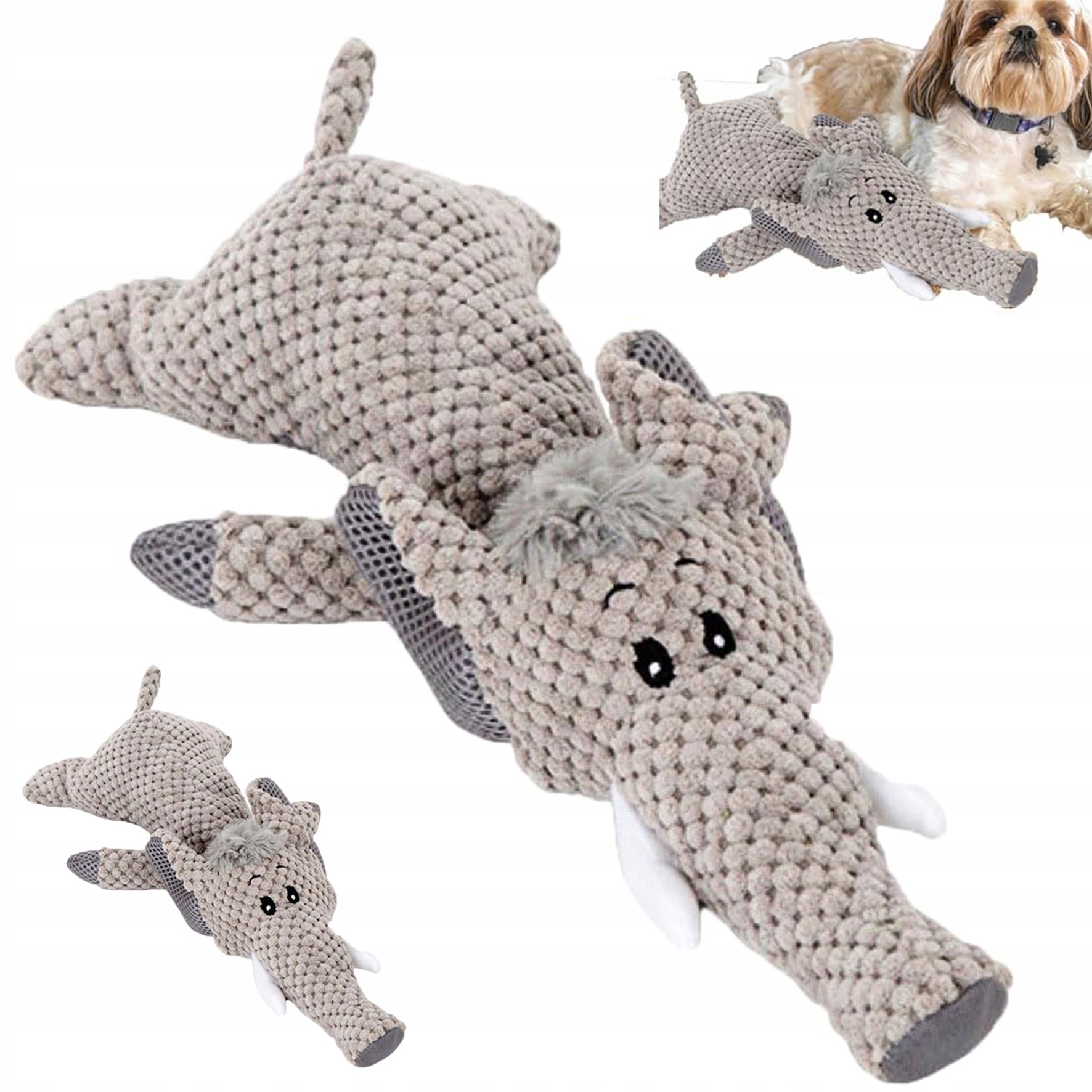 Levně Hračka Pro Psího Sloníka, Měkká Bezpečná Textilie, Zmizí Nudu, Žvýkací Hračka Pro Aktivitu