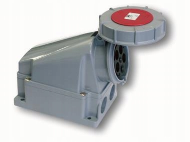 Nástěnná zásuvka silová pevná 63A 5p 135-6 Pce