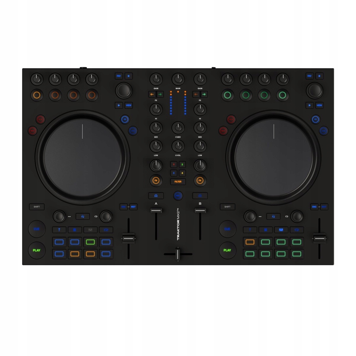 Native Instruments Traktor MX2 – 2-KANÁLOVÝ Dj Kontroler s podporou Setm