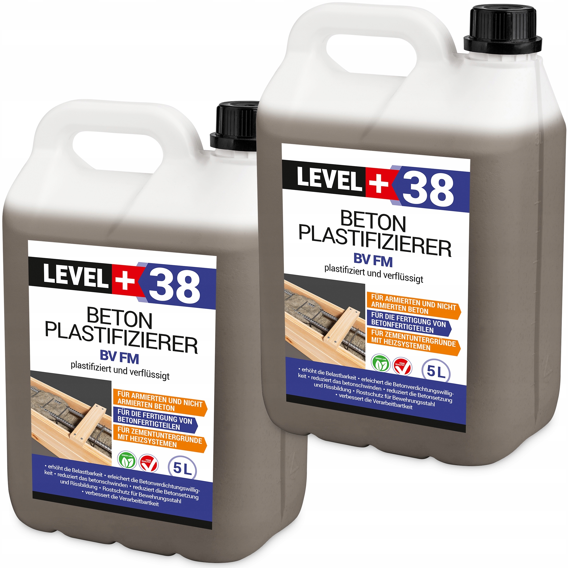 

Plastyfikator do Betonu 10L Domieszka Level+38