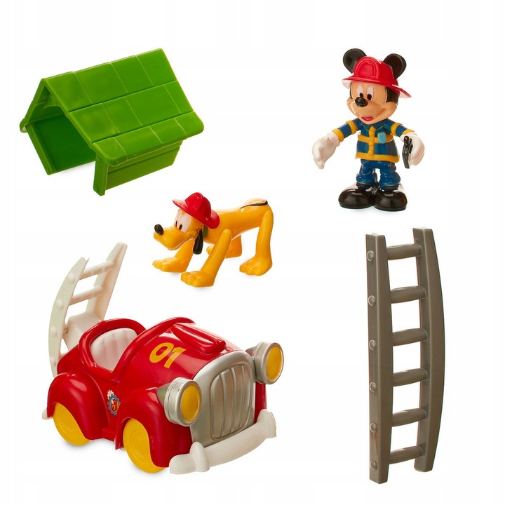 MYSZKA MIKI REMIZA STRAŻACKA DOMEK DISNEY MINI EAN (GTIN) 887734096505