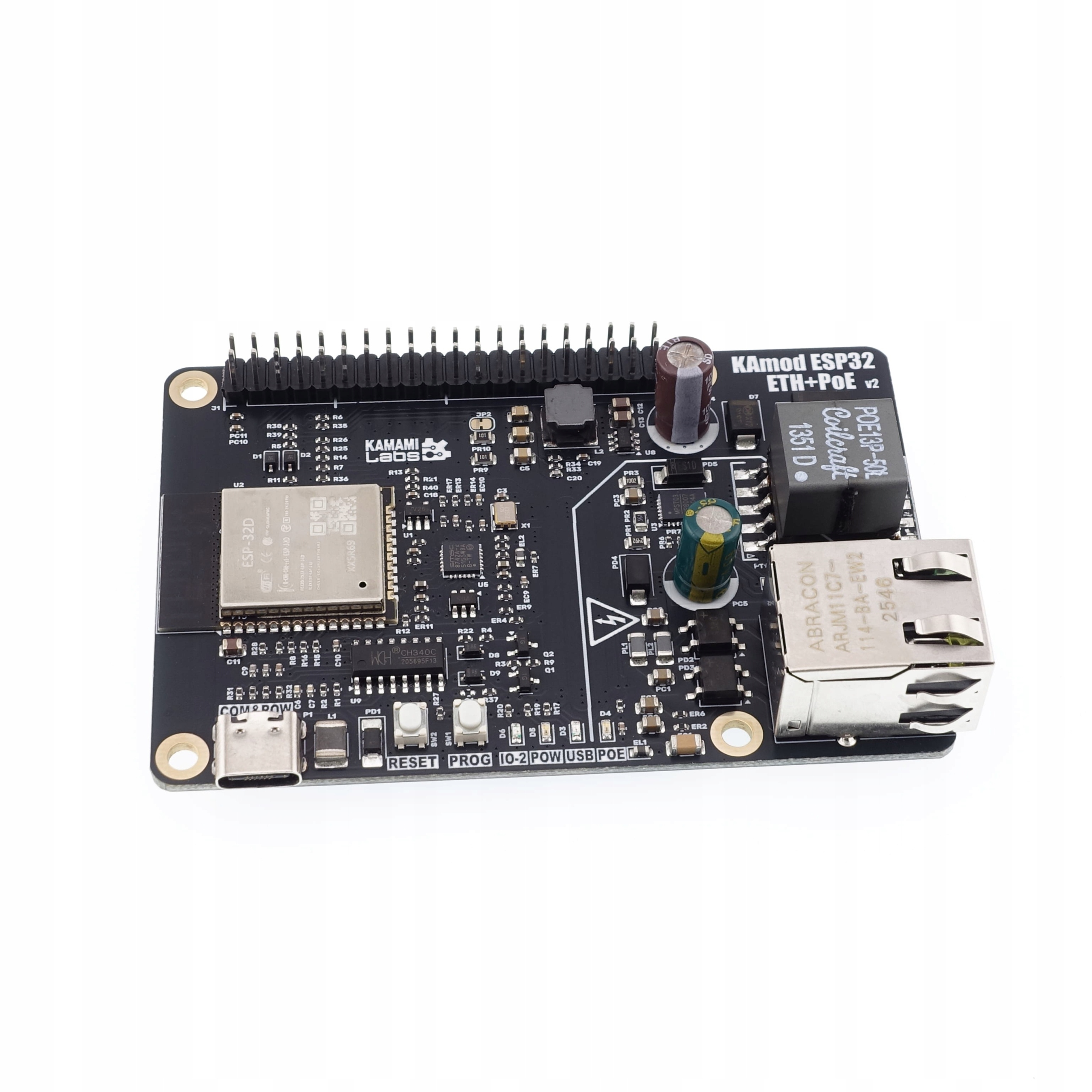 KAmodESP32 Eth+poe Płytka ewaluacyjna z modułem ESP32-WROOM