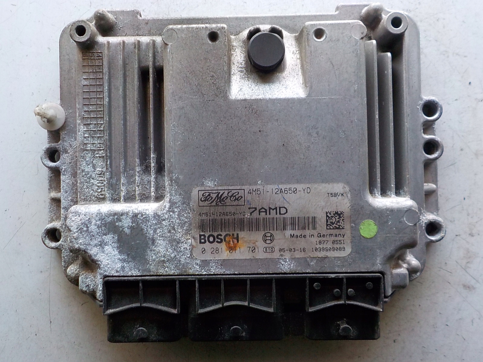 FORD Computer Bedienteil 4M51-12A650-YD 0281011701 7AMD