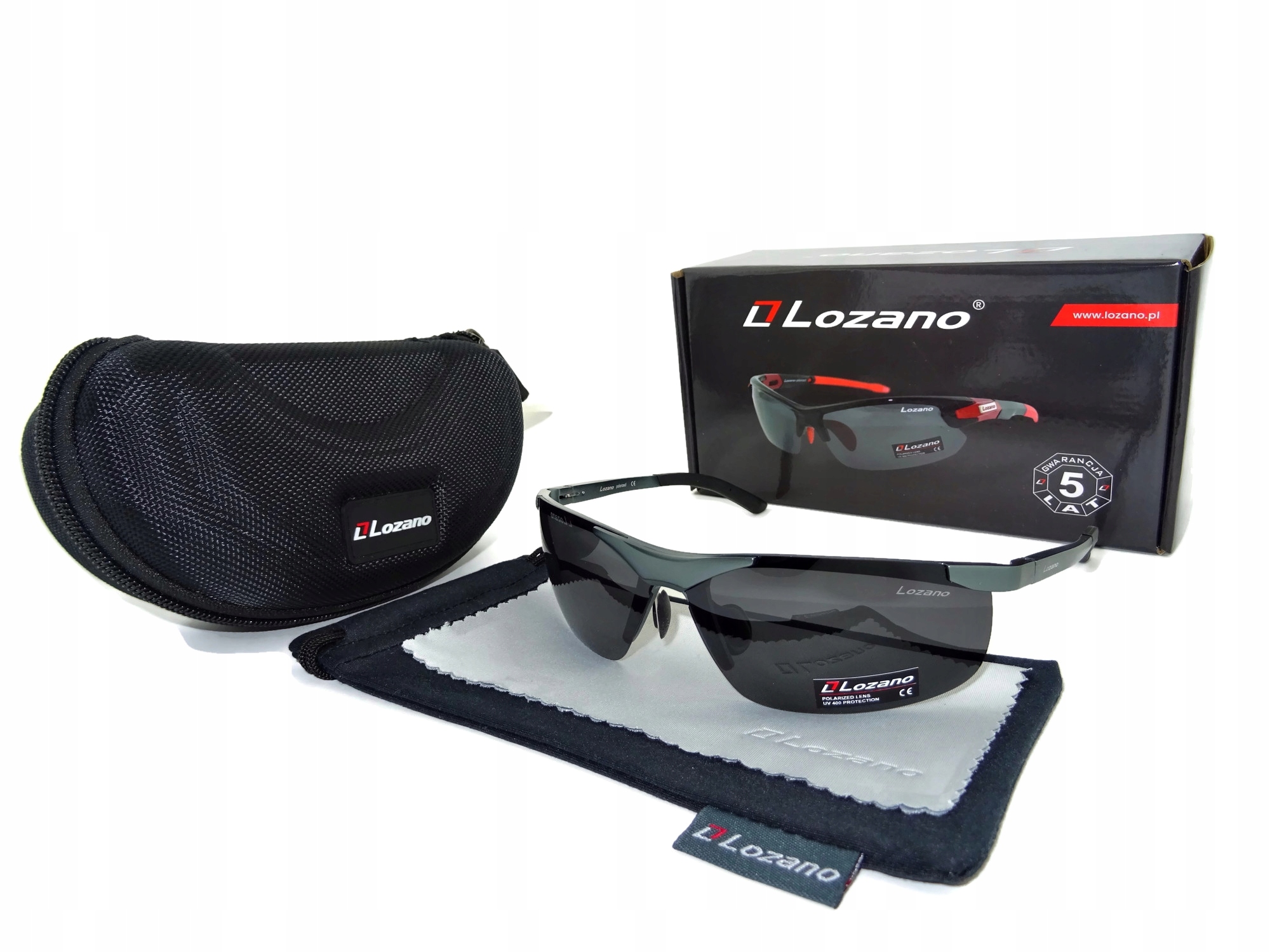 Grafitové Sluneční Brýle S Polarizací Na Loď Pro Námořníky Pouzdro