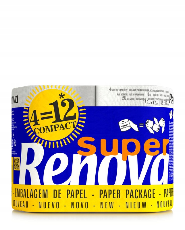 

Papier toaletowy Renova Compact 4R