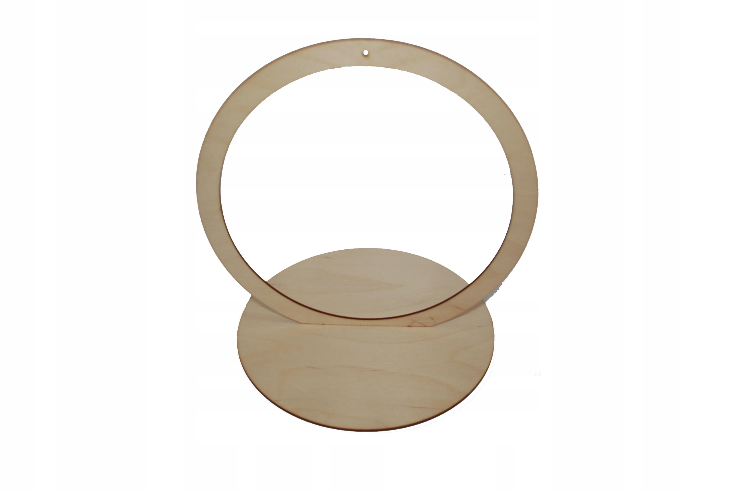 

Stojak wieszak obręcz wianek 28cm na bombkę kulę