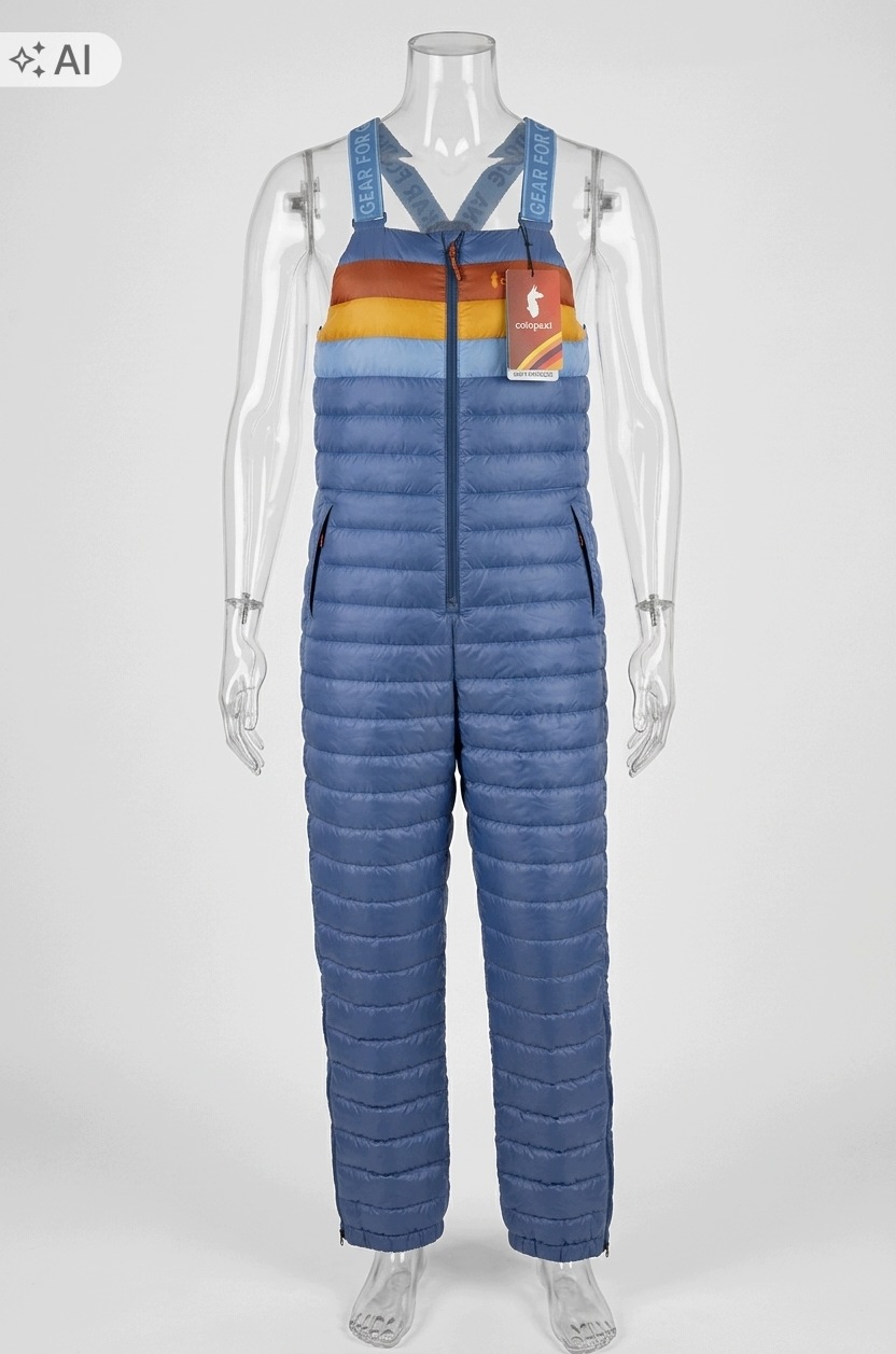 Spodnie puchowe Cotopaxi Fuego Down Overall – Puchowe Ogrodniczki Premium M