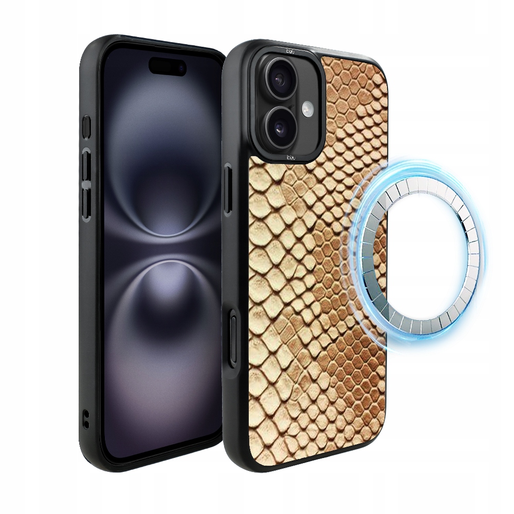 Pouzdro pro iPhone 16 Ibizu DropGuard Matt s MagSafe, hadice