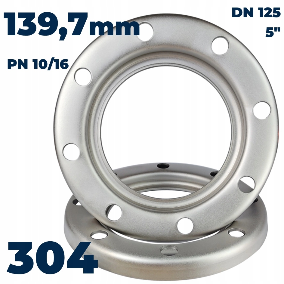 Kołnierz przetłaczany 139,7x4 nierdzewny 304L