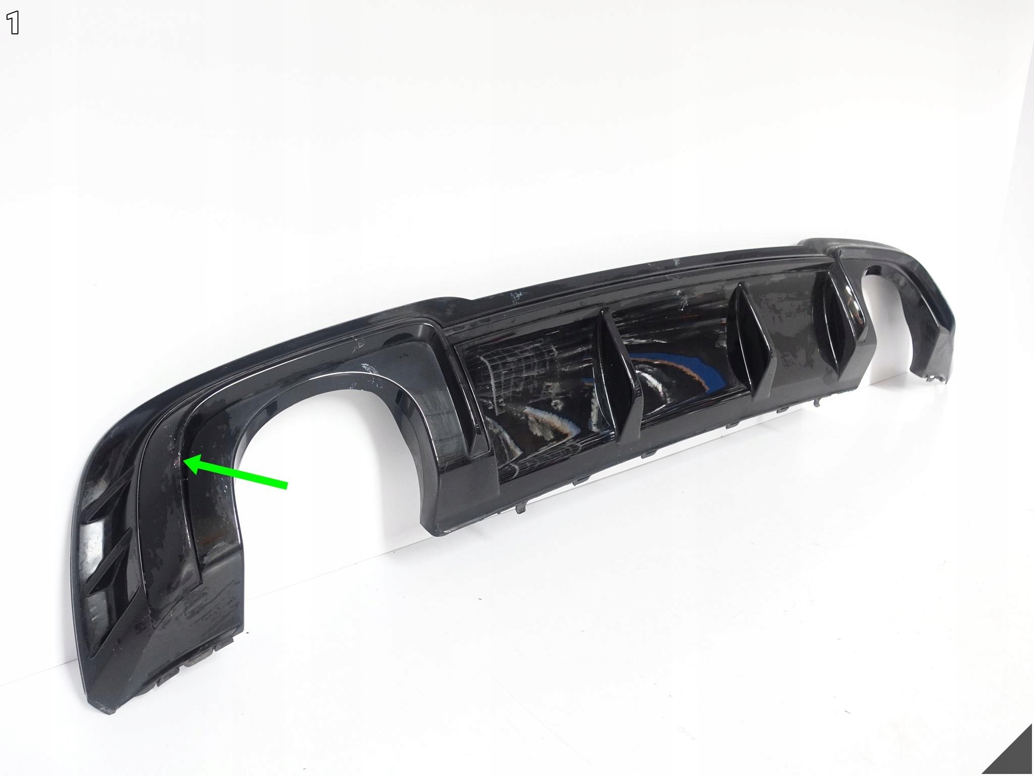 AUDI RS3 RS A3 8V 8V4 SPORTBACK LIFT 16-20 SPOILER diffuser W bumper rear part