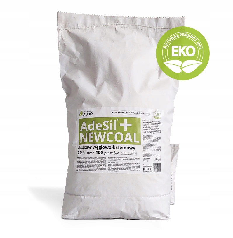 

AdeSil Newcoal 10l 100 g pH 4,5-6 jak Carbomat